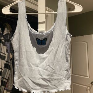 Baby blue tank